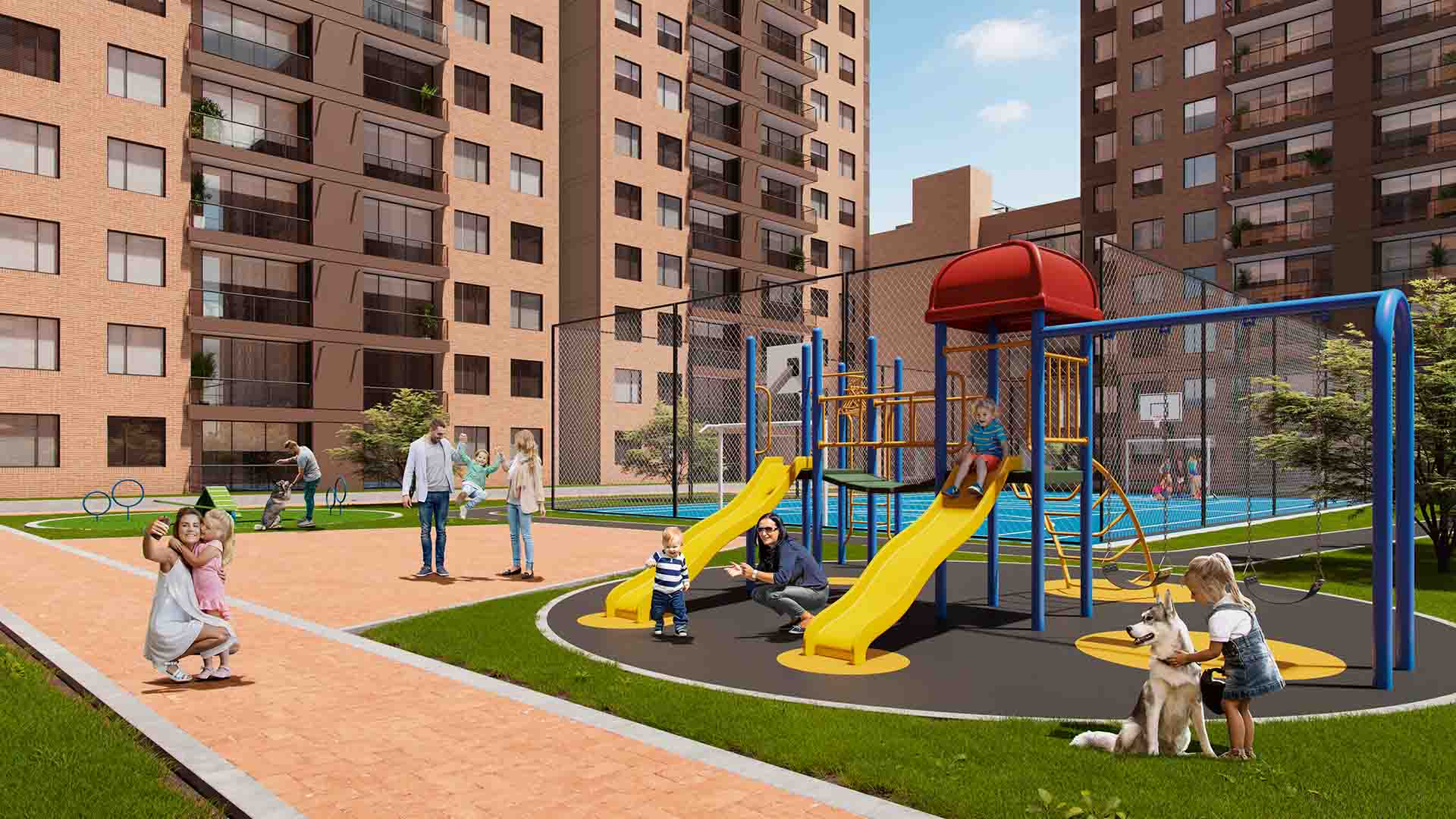 parque infantil proyecto gregal