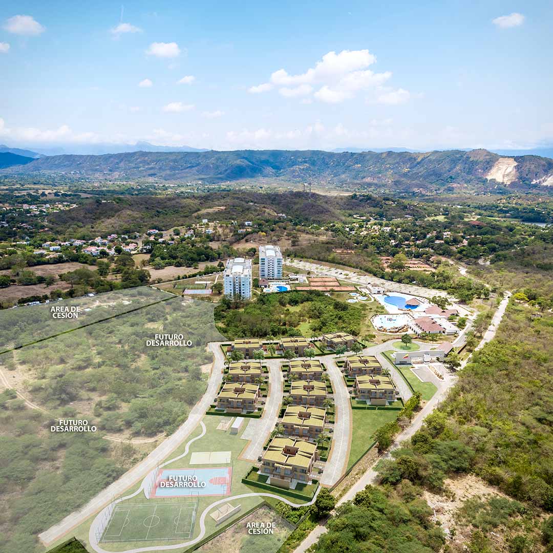 vista aerea proyecto puerto tranquilo